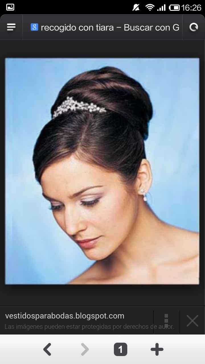 Peinado con Tiara - 3