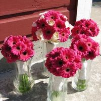 Decoracion con gerberas