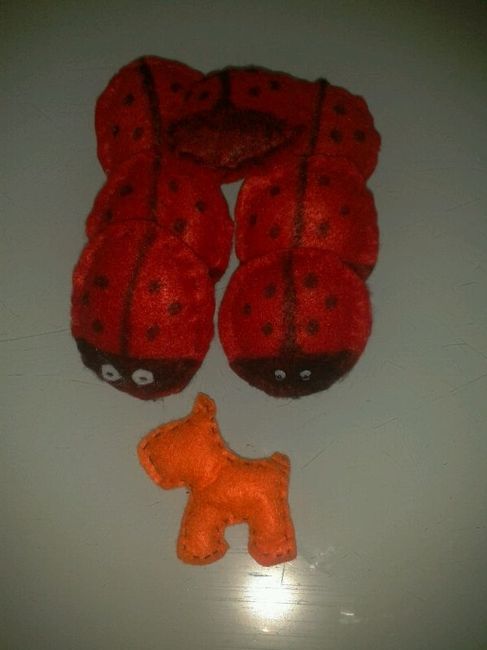 Mis llaveros de fieltro - 2