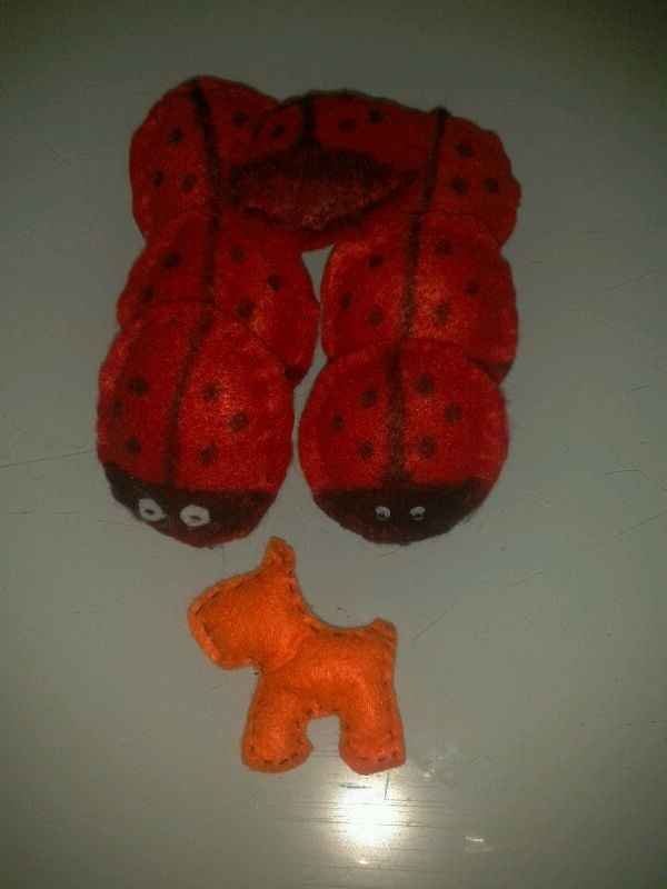 Mis llaveros de fieltro - 2