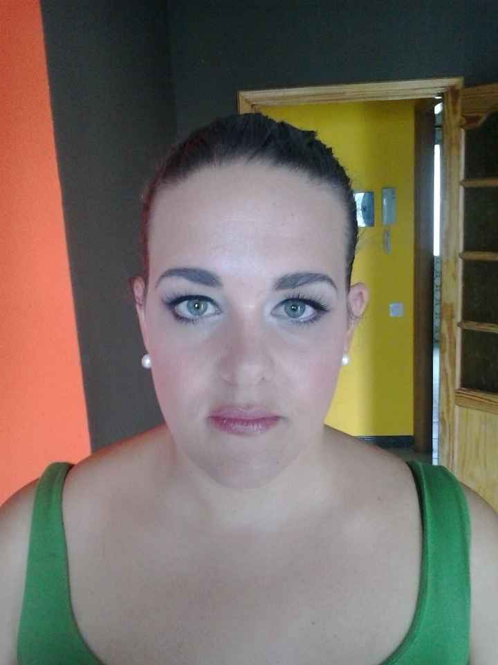 Mi prueba de maquillaje - 1