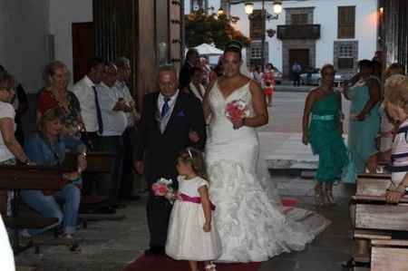 Novias que no hayan elegido vestido palabra de honor - 2