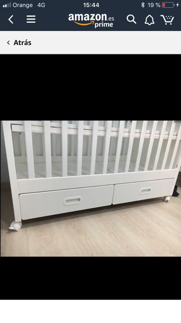Ruedas de goma para cuna 1