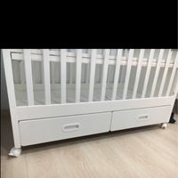 Ruedas de goma para cuna - 1