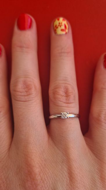 Dónde os pidieron matrimonio y cómo son vuestros anillos? 14