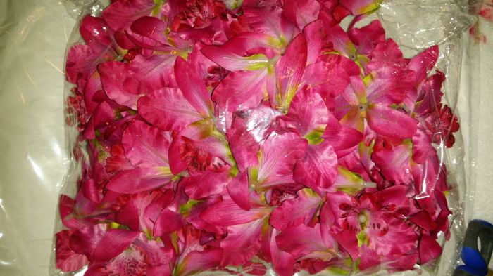 flores de tela