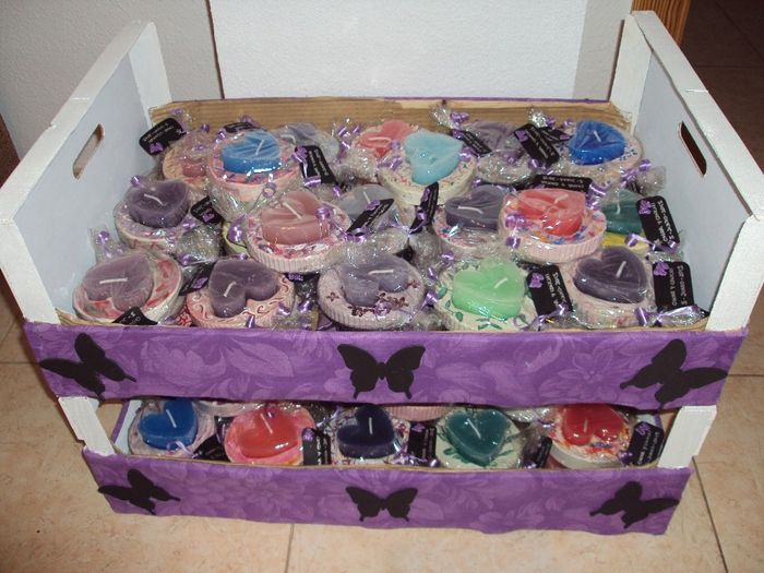 Las cajas decoradas