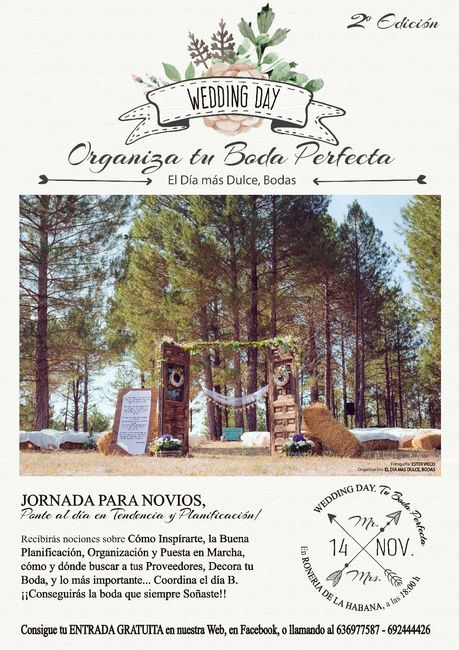 Jornada Wedding Day. Organiza tu boda