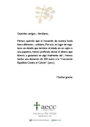 Tarjeta-regalo aecc