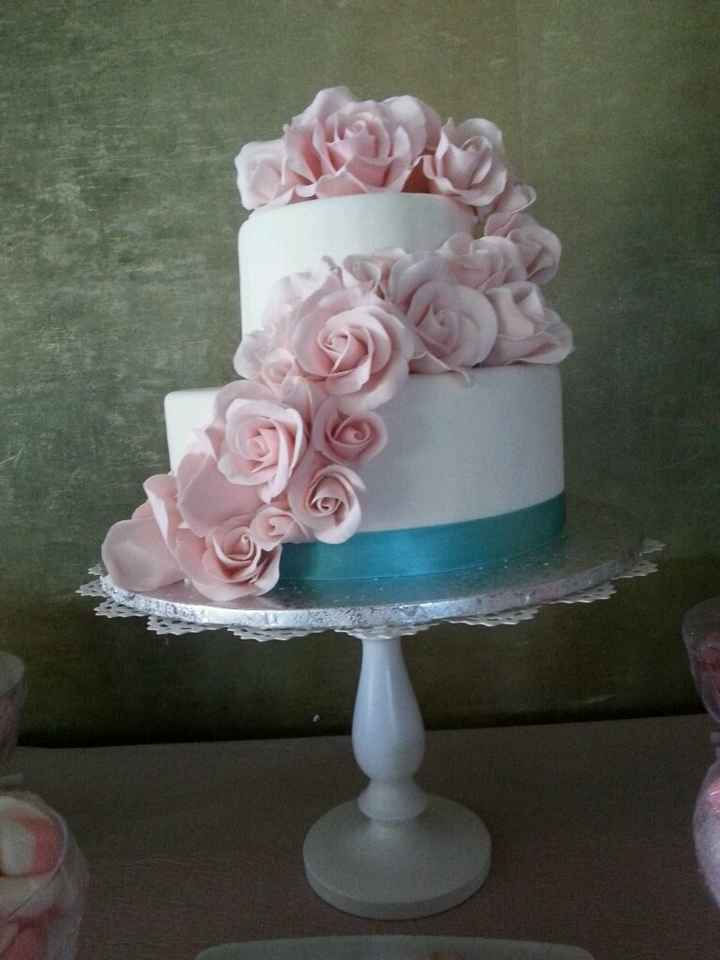 Super tarta falsa para boda - 1
