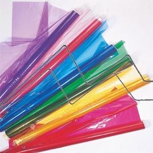 papel celofán colores