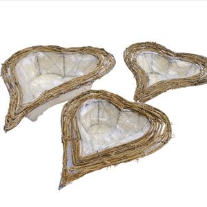 cesta corazón