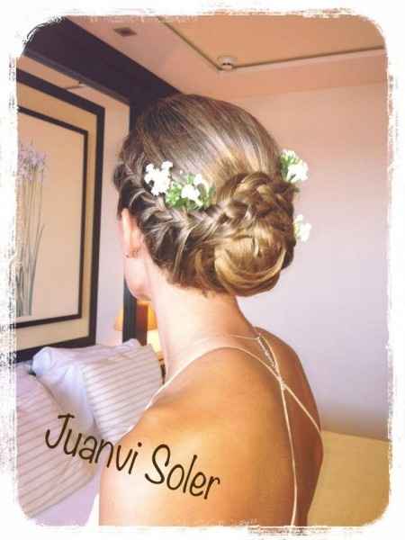 recogido trenzas