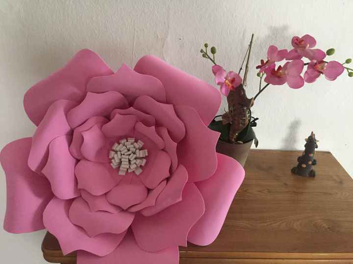  q os parece  para hacer un Photocall de flores - 1