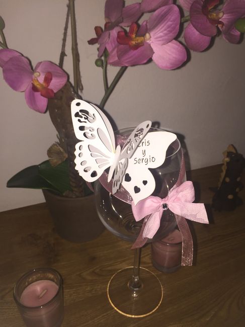  Mariposas para copas y pajaritos - 5