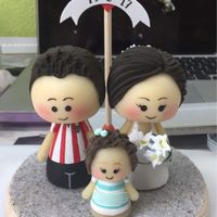 Muñecos tarta  personalizados - 1