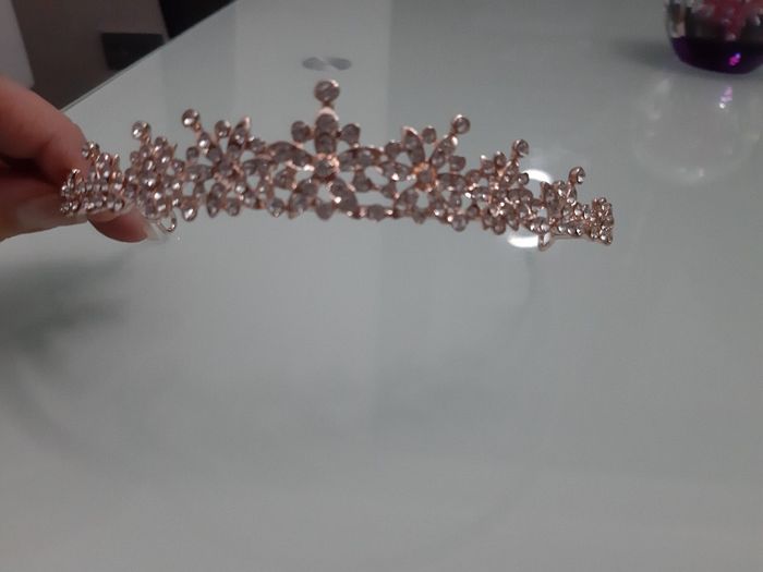 Tocados de novia de Aliexpress 2