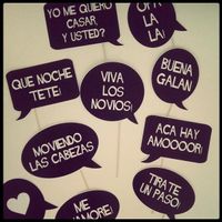 Letreros para bodas