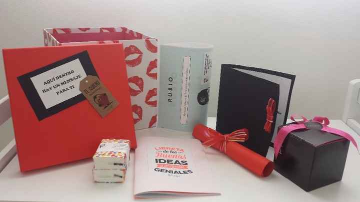 Kit para mis testigos de boda