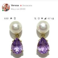 Pendientes de amatista - 1