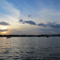 atardecer lago naivasha