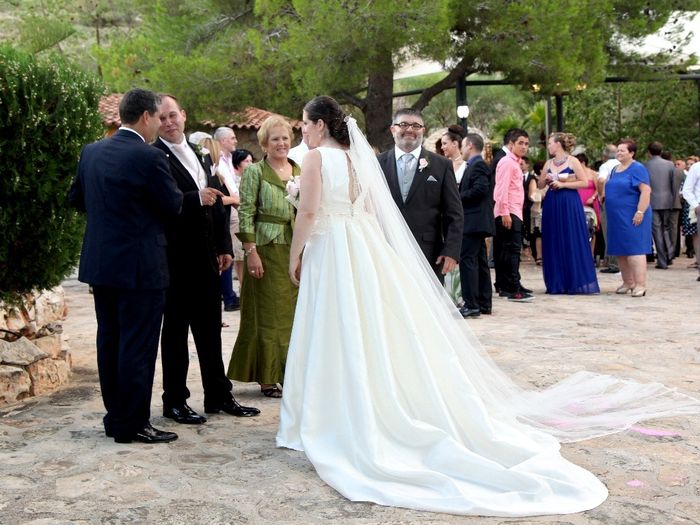 Espalda vestido