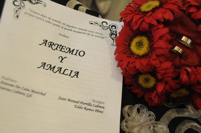 Ya casi un mes de casada