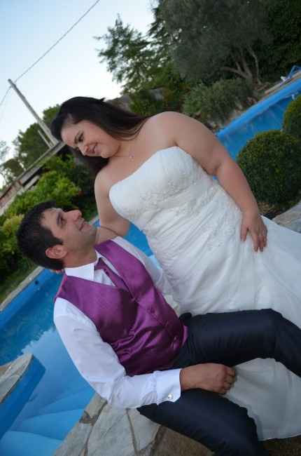 nuestras fotos post boda!!!!