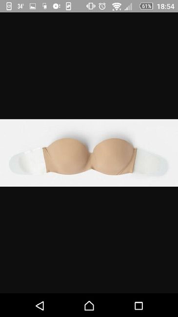 Sujetador para vestido con escote espalda - 2