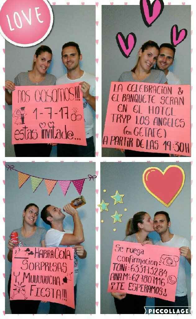 Invitaciones de boda ayudaaaa - 1