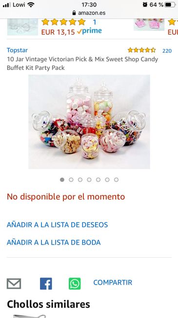 Candy bar en Aliexpress - 1