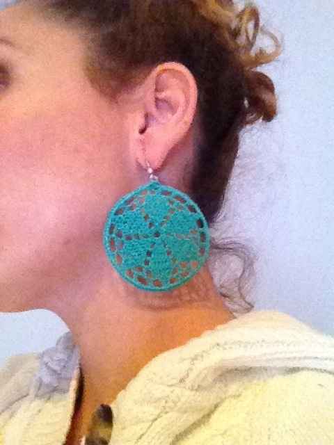 Pendientes crochet