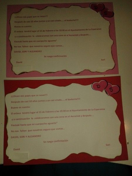 invitaciones