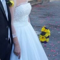 detalle de mi ramo de novia
