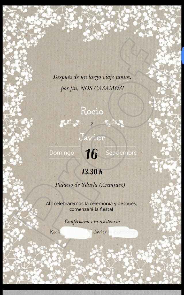  Invitaciones! - 1