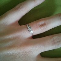 Nuestros anillos de compromiso... - 1