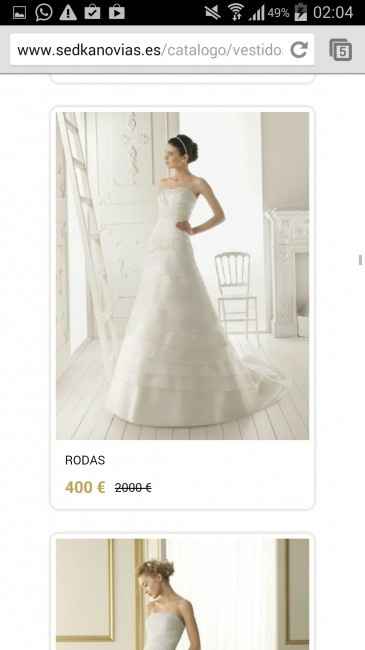 Compro vestido de novia - 1