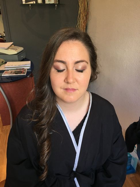 prueba de peinado y maquillaje - 4