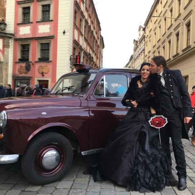 Camino del restaurante