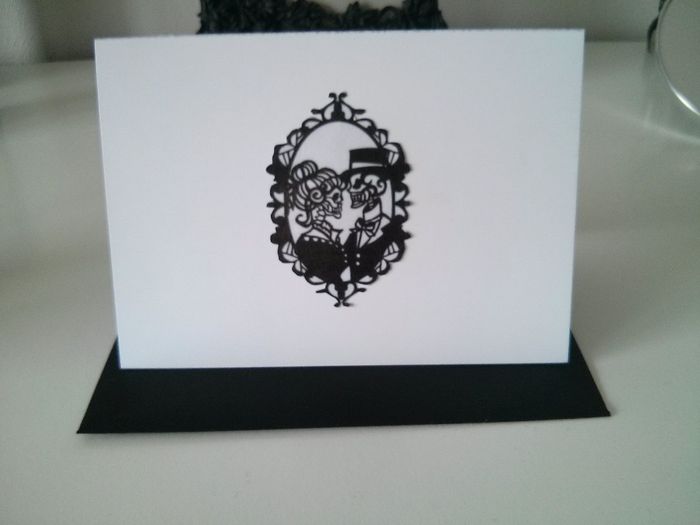 Trasera invitación customizada
