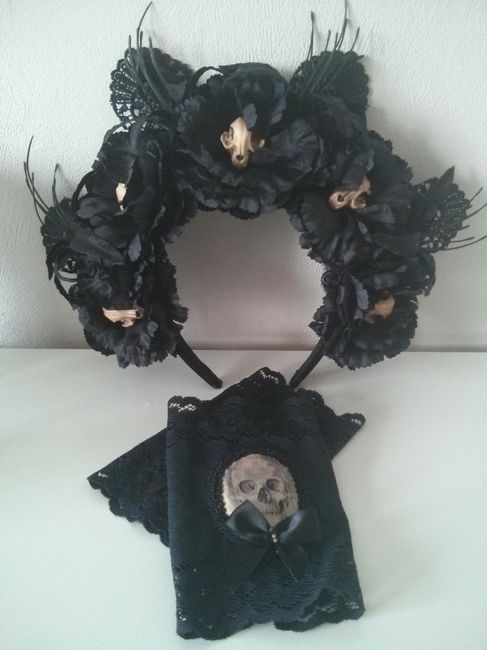 Diadema y mitones