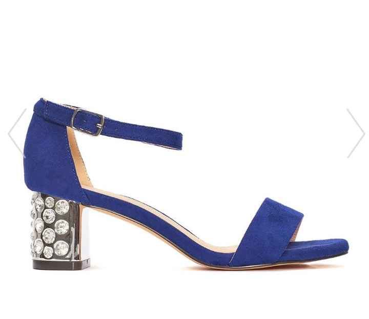 Busca y captura de sandalias azules - 1