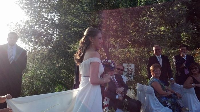 camino al altar!!
