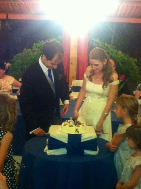corte de la tarta!!