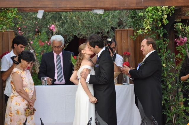 beso de pelicula!!