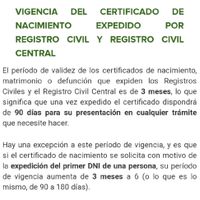 Caducidad del certificado de empadronamiento - 1