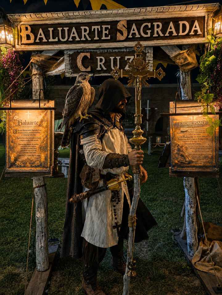 Tu enlace nupcial Medieval, entre alas angelicales, perdurará en el recuerdo de todos. Baluarte Sagr