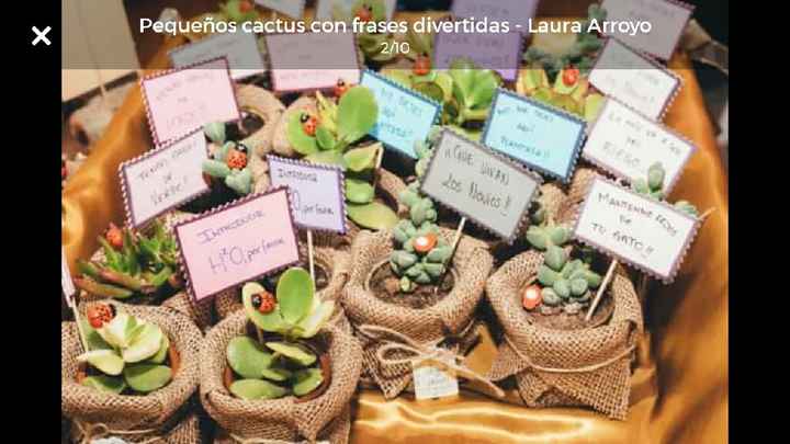 Detalle para invitadasinvitadas "maceta" - 1