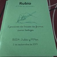 Cuadernillos rubios y lápices terminados!! - 1