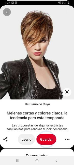 ¿Como se pone una tiara con pelo corto? - 1